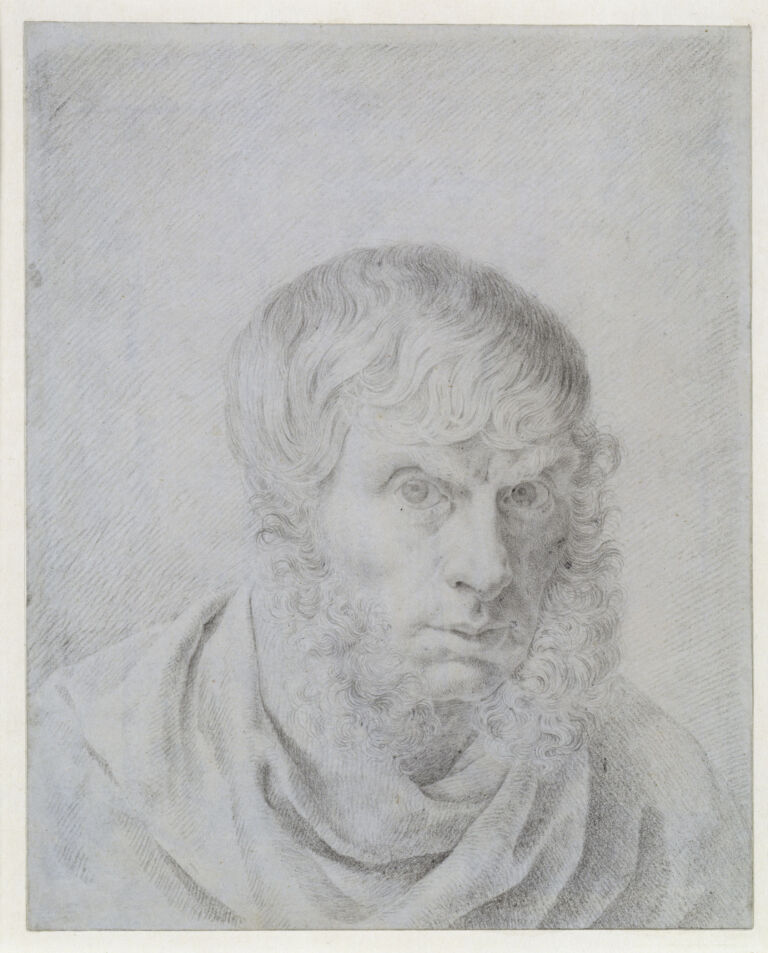 Zeichnung von Caspar David Friedrich mit dem Titel: »Selbstbildnis«, geschaffen um 1810